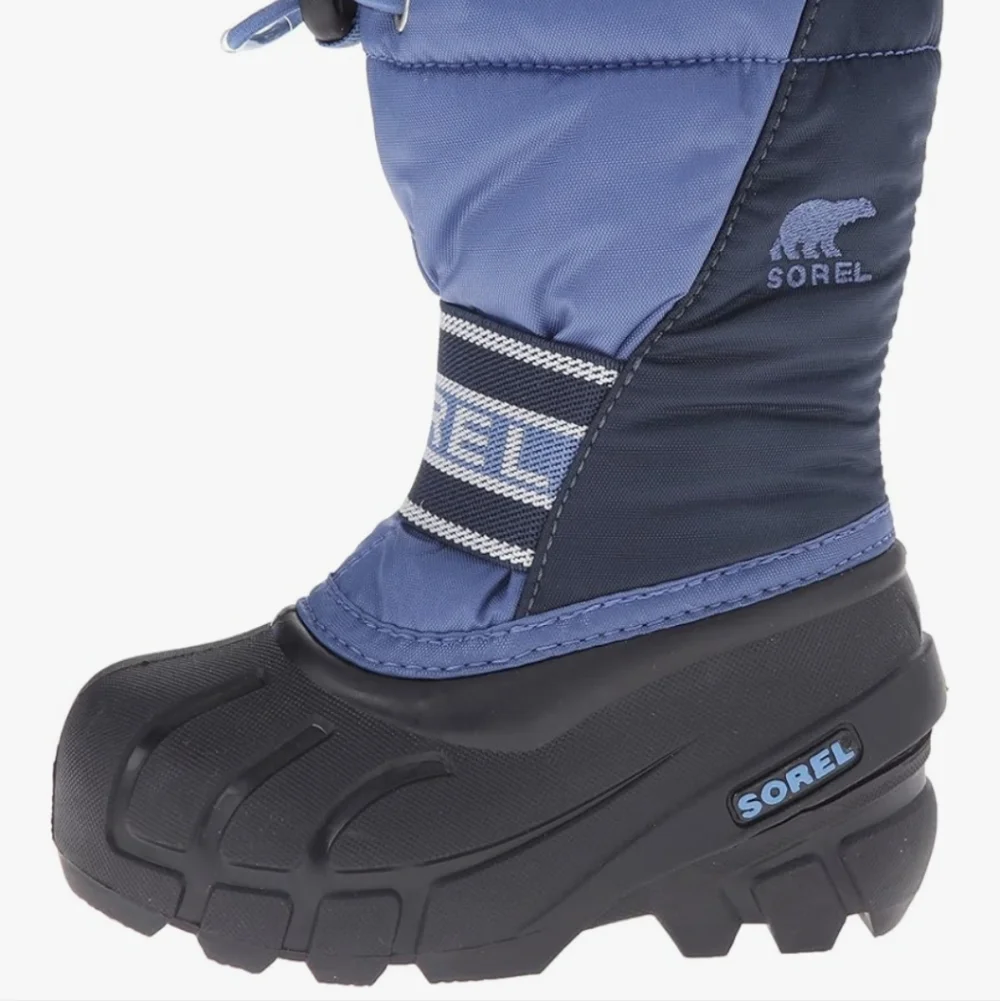 Sorel Toddler's Blue & Black Cub Snow Boots Size 9